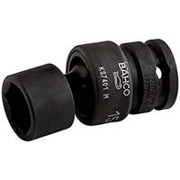 Bahco Slagdop 3/8" | scharnierend | zeskant | gefosfateerd | 15 mm - KS7401M-15 - thumbnail