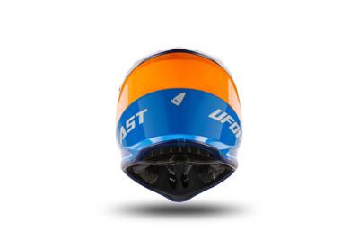 UFO PLAST kinder crosshelm "korey", uitneembaar helmet ufo plst korey s blue/orange