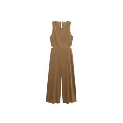 Mango jumpsuit middenbruin Mango jumpsuit middenbruin