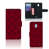 Nokia 1 Plus Telefoon Hoesje Sterren - thumbnail