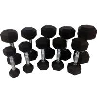 Tunturi Hexa Dumbellset 1-10 kg - thumbnail