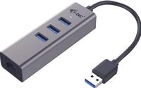 i-tec i-Tec USB 3.0 Metal 3-Port - Hub - 3 x SuperSpeed USB 3.0 + 1 x 10/100/1000 Netwerkadapter 10 / 100 / 1000 MBit/s USB-A 3.2 Gen 1 - thumbnail