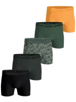 Bjorn Borg boxershorts cotton stretch 5-pack groen oranje zwart - thumbnail