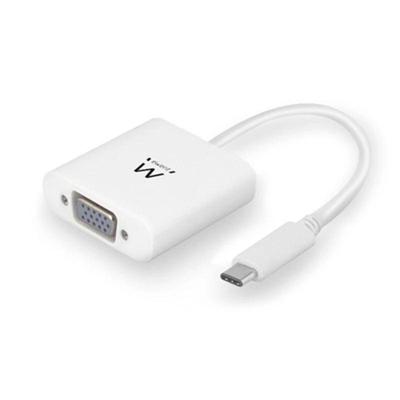 Adapter USB-C naar VGA Ewent EC1050