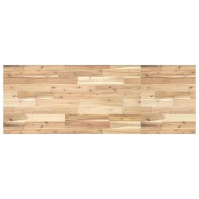 Wastafelblad 140x50x2 cm onbehandeld massief acaciahout