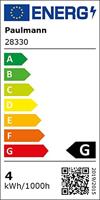 Paulmann 28330 LED-lamp Energielabel G (A - G) GU5.3 3 W Warmwit (Ø x h) 50 mm x 45 mm 1 stuk(s) - thumbnail