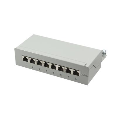 LogiLink NP0018 patch paneel 8 poorten LogiLink NP0018 patch paneel 8 poorten