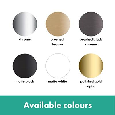 Hansgrohe Addstoris closetrolhouder met klep polished gold optic 41753990 Hansgrohe Addstoris closetrolhouder met klep polished gold optic 41753990