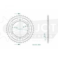 ESJOT Chain wheel 530 40z steel black - thumbnail