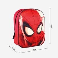 Spiderman 3D schooltas 31x25x10 cm - polyester - thumbnail