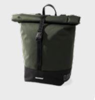 UrbanProof Urban proof single rolltop tas 20l groen recycled - thumbnail