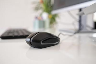 Cherry Gentix 4k Muis Zwart