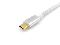 Equip USB-kabel 3.2 C -> C 1 m wit - thumbnail