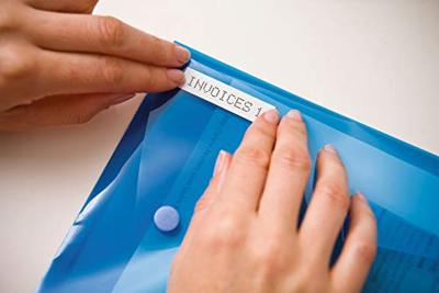 Brother M-K231 Labeltape Kunststof Tapekleur: Wit Tekstkleur: Zwart 12 mm 8 m - thumbnail