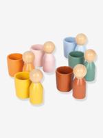 Montessori sorteerbeker met figuurtjes small foot meerkleurig - thumbnail