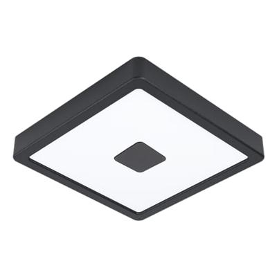 Eglo Vierkante plafondlampIphias 2 IP44 zwart - 900283