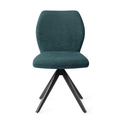 Jesper Home Eetkamerstoel 'Ikata' Turn Black, Draaibaar, kleur Merry Mermaid