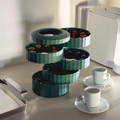 Alessi Plisse Capsule houder - Groen - MDL19 - thumbnail