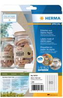 Etiket HERMA 10751 35.6x16.9mm silphie bruin 1600 stuks - thumbnail