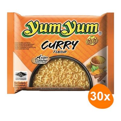 Yum Yum - Instant Noedels Curry - 30 zakjes