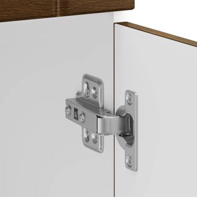 Keuken onderkast Lucca bewerkt hout bruin eikenkleur Keuken onderkast Lucca bewerkt hout bruin eikenkleur