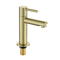 Best Design Toiletkraan Nancy Uitloop Recht 14 cm 1-hendel Mat Goud - thumbnail