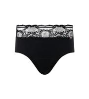 - Menstruatie / incontinentie slip - Period proof slip - Kanten taille menstruatie slip - thumbnail