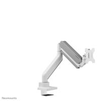 Neomounts ds70-450wh1 full-motion desk mount, 17 - 42 inch, topfix clamp & grommet - thumbnail