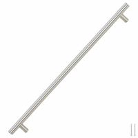 Handvatten 5 st 480 mm roestvrij staal zilverkleurig - thumbnail