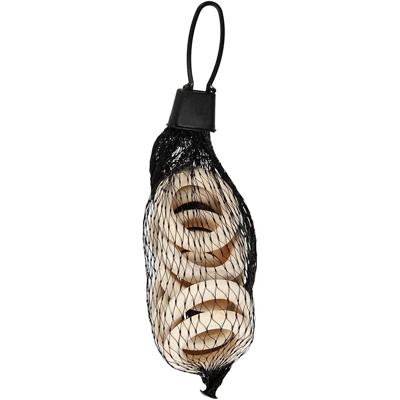 Creativ Company Ring hout, d 35 mm, 8 stuk/ 1 doos