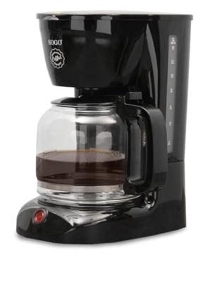 SOGO Human Technology Drip 15 Koffiezetapparaat Zwart Capaciteit koppen: 15 Glazen kan, Warmhoudfunctie