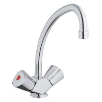 GROHE Costa Trend Keukenkraan - hoog - chroom 31072000 - thumbnail