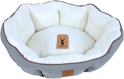 Boon Slaapmand Highland Ø60cm Grijs Boon Slaapmand Highland Ø60cm Grijs