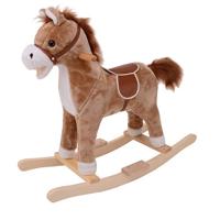 Johntoy Hobbelpaard met geluid - thumbnail