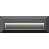 LED Tuinverlichting - Wandlamp Sfeerverlichting - Brinton Velora - Waterdicht IP65 - 3W 180lm - Aanpasbare Lichtkleur 3000K-4000K-6500K - Rechthoek - Antraciet - thumbnail