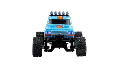 Amewi Oranje Brushed 1:64 RC auto Elektro Monstertruck Achterwielaandrijving RTR 2,4 GHz Met lichteffect, Incl. accu en laadkabel