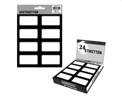 Etiketten A5 24 zwart
