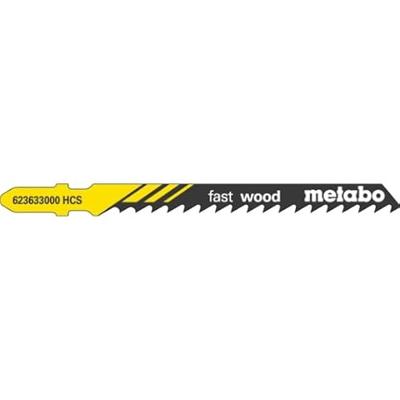 Metabo Accessoires Decoupeerzaagbladen (5 st.) 4 mm HCS - 623633000 Metabo Accessoires Decoupeerzaagbladen (5 st.) 4 mm HCS - 623633000