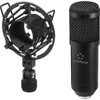 Renkforce RF-MIC-510 USB-microfoon Statief Zendmethode:USB Incl. koffer, Incl. shockmount, Incl. windkap, Incl. kabel, Incl. microfoonstatief USB USB - thumbnail