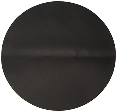 ASA Selection Placemat - Leather Optic Fine - Zwart - ø 38 cm ASA Selection Placemat - Leather Optic Fine - Zwart - ø 38 cm