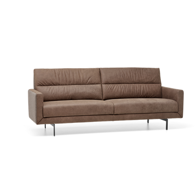 Relaxbank 3-Zits T-501 Bruin Stof en Leer Relaxbank 3-Zits T-501 Bruin Stof en Leer