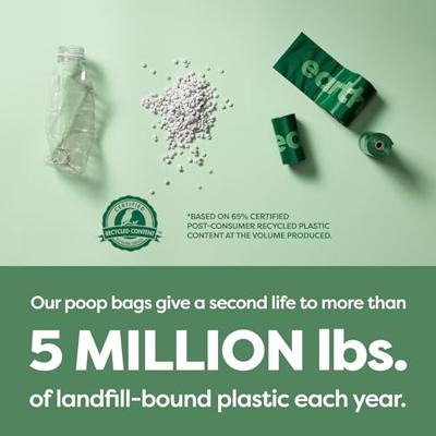 Earth Rated poepzakjes geurloos gerecycled - thumbnail