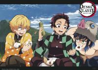 Poster Demon Slayer - Trio 52x38cm - thumbnail