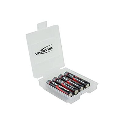 Ansmann Box 4 Batterijbox 4x AAA (potlood), AA (penlite) (l x b x h) 67 x 55 x 22 mm
