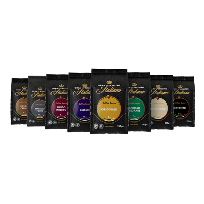 Proefpakket - Italiaanse favorieten - 2 KG koffiebonen Proefpakket - Italiaanse favorieten - 2 KG koffiebonen