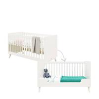 Bopita Meegroeiledikant 'Retro' 70 x 140cm, kleur wit - thumbnail