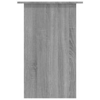 Bureau 90x50x74 cm bewerkt hout grijs sonoma eikenkleurig - thumbnail