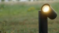 Pinero LED prikspot - GU10 4 Watt 345 lumen - Dimbaar - Kantelbaar - 2700K warm wit - IP65 Waterdicht - Zwart - Tuinspot - Pinspot - thumbnail