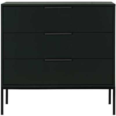 WOOOD Ladekast / Commode 'Adam' kleur Zwart