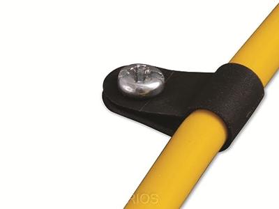 Quadrios 22CA153 Bevestigingsklem Schroefbaar 22CA153 Bundel-Ø (bereik) 5.3 mm (max) Zwart 1 set(s)